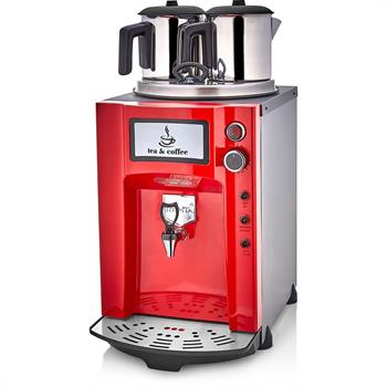Remta 2 Demlikli Premium Jumbo Çay Makinesi 15 lt DE12P
