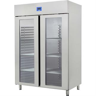 Öztiryakiler GN 1200 NMV İki Cam Kapılı, Depo Tipi Buzdolabı, 430 K Model
