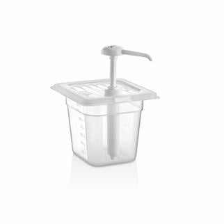 Gastro Plast Tekli Mayonez Dispenser - Pompalı Sos Dispenser
