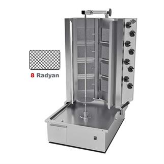 Empero EMP.DN.151-Y Döner Ocağı, Alttan Motorlu, Gazlı, V Tip, 8 Radyanlı