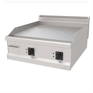 Atalay AEI-890-NS-Cr, Elektrikli Izgara, Nervürlü Pleyt, Setüstü,Krom Yüzey, 80x90x30