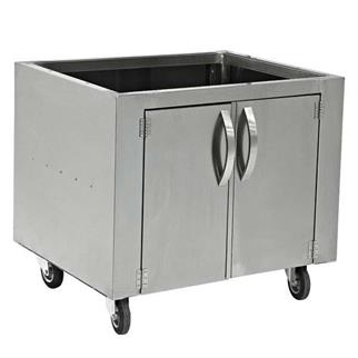 Empero EMP.PKF-40-D Paslanmaz Alt Dolap, Kapaklı, 70,5x69x78,2 cm