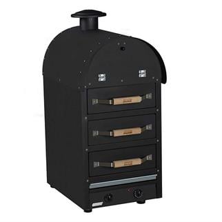 Omake 3 Katlı Elektrikli Kumpir Fırını, Manuel, Omk.FKM03.E31.0003.Z50