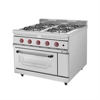 Işıkgaz Silverinox KZN-100 Kuzine, Gazlı, 100x100