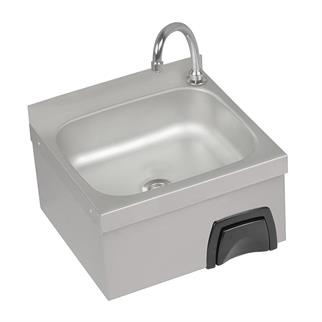 Omake Dizden Kumandalı El Yıkama Evyesi, Tek Su Girişli, 300x350x120 mm