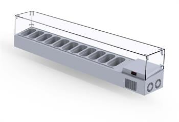 Iceinox Set Üstü Saladbar 11 Gn 1/4-150 VTP 225 GL