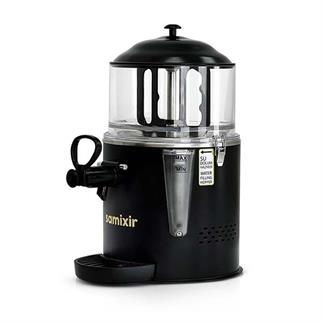 Samixir SC05.B Panoramik Sıcak İçecek Dispenseri, 5 Litre, Karıştırıcılı, Siyah