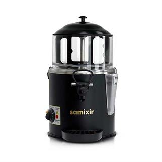 Samixir SC05.B Panoramik Sıcak İçecek Dispenseri, 5 Litre, Karıştırıcılı, Siyah