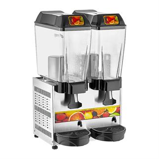 Remta ST12 Çiftli Şerbet Soğutucu, Şerbet+Şerbet, 20+20 L, Metalik Gri