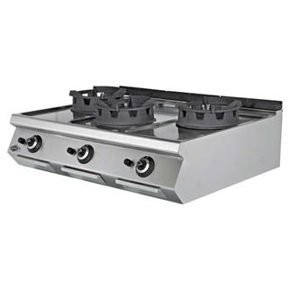 Empero EMP.PLS.7WK030 Wok Ocağı, Gazlı, 3 Brulörlü, 120x73 cm