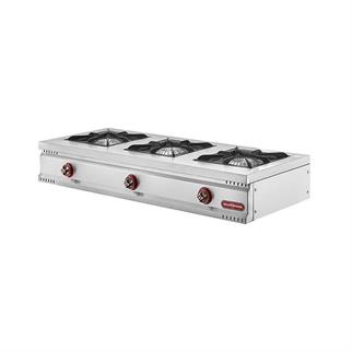 Işıkgaz Silverinox MD-4G Midi Ocak, Set Üstü, 3 Gözlü, Lpg'li