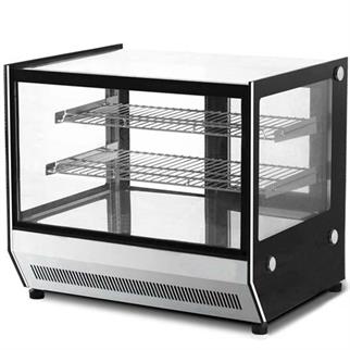 Senox SET (P)-75S Set Üstü Pasta Teşhir Dolabı, Panaromik Cam, 75 cm