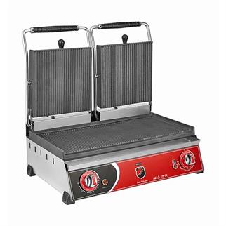 Işıkgaz Silverinox 2132 Tost Makinesi, Çift Kapaklı, 20 Dilim, Elektrikli