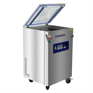 Makropack MP-410 T2/A Gıda Vakum Makinesi, Ayaklı, Çift Çene, 41 cm
