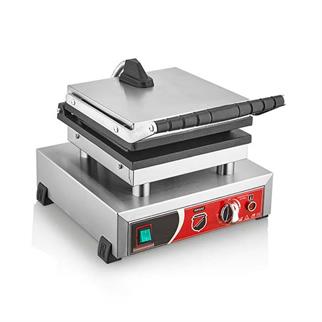 Işıkgaz Silverinox 2147 Waffle Makinesi, Tekli, Kare Model