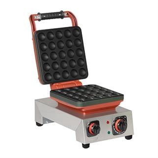Omake WFL21.E12 Z5F Zamanlayıcılı Mini Top Tekli Waffle Makinesi, Elektrikli