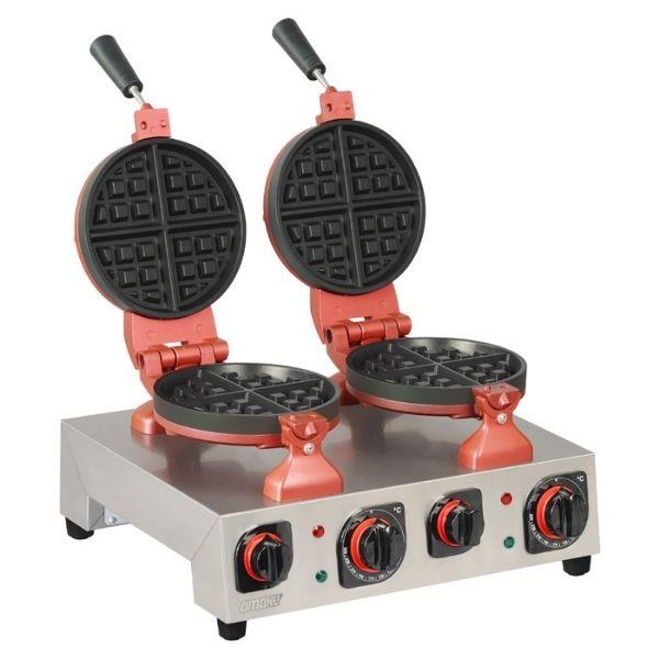 Omake 2 Li Yuvarlak  Amerikan Waffle Makinesi, WFL01.E22