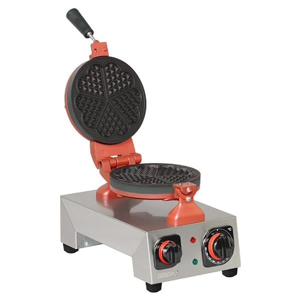 Omake Tekli Yuvarlak Çiçek Waffle Makinesi, WFL01.E12 