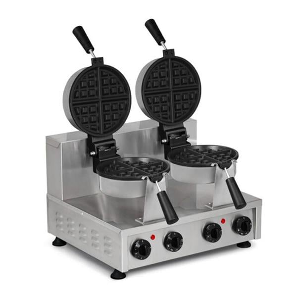 Omake WFL12.E22 Zamanlayıcılı Amerikan Çiftli Waffle Makinesi, Elektrikli