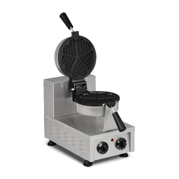 Omake WFL12.E12 Zamanlayıcılı Çiçek Tekli Waffle Makinesi, Elektrikli