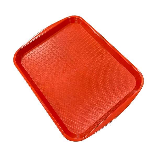 Gül Plastik GP-KRMT Kırmızı Tepsi, 27x36  5 Li