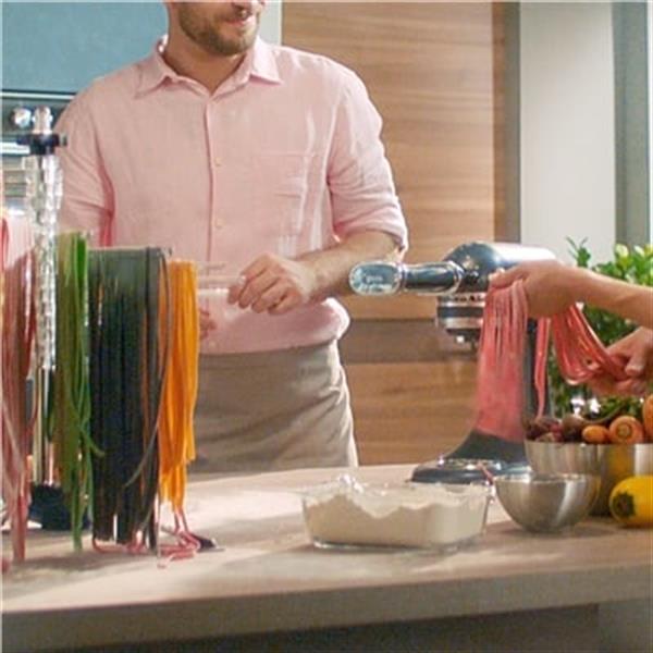 KitchenAid 3 Parçalı Makarna silindiri ve Kesme Aksesuarı 5KSMPRA