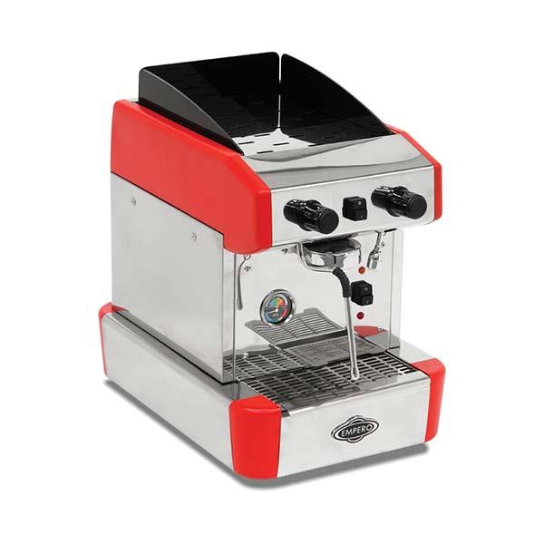 Empero EMP.CPC.1GR Capuccino ve Espresso Makinesi, 1 Gruplu, Kırmızı