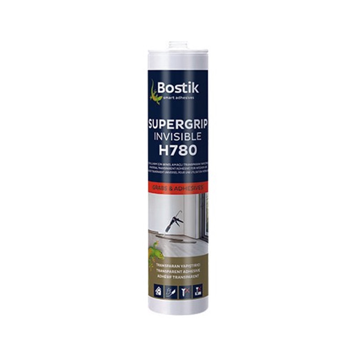 BOSTİK H780 SUPERGRIP INVISIBLE ŞEFFAF 290 ML
