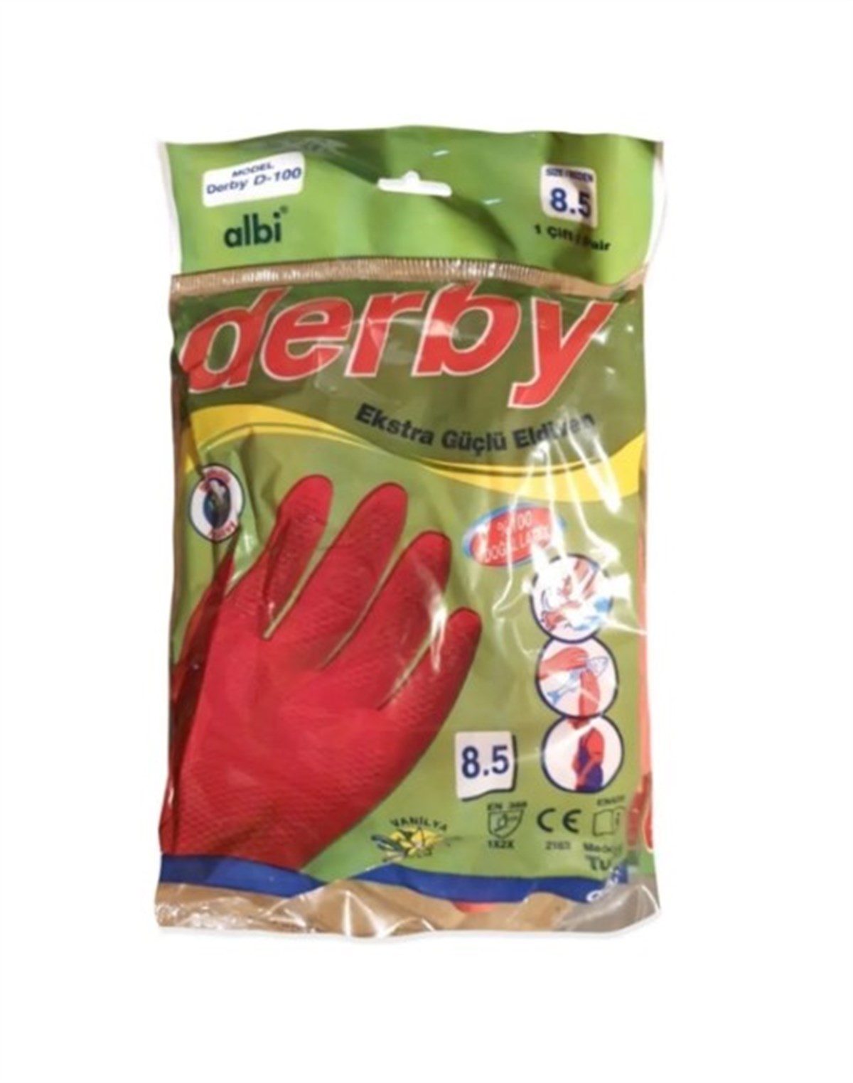 DERBY D-100 LASTİK ELDİVEN