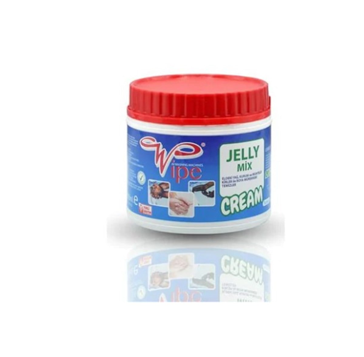 WİPE JELLY PARTİKÜLLÜ EL TEMİZLEME KREMİ 500GR