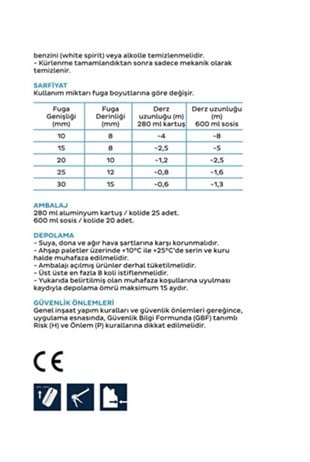 BOSTIK PU SEAL GRİ - 600ML