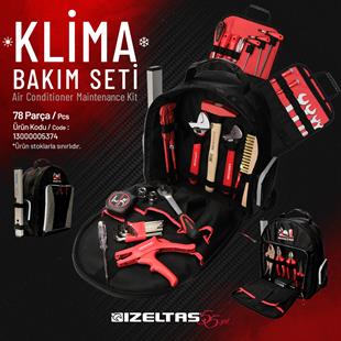 İZELTAŞ KLİMA BAKIM SET 78 PARÇA