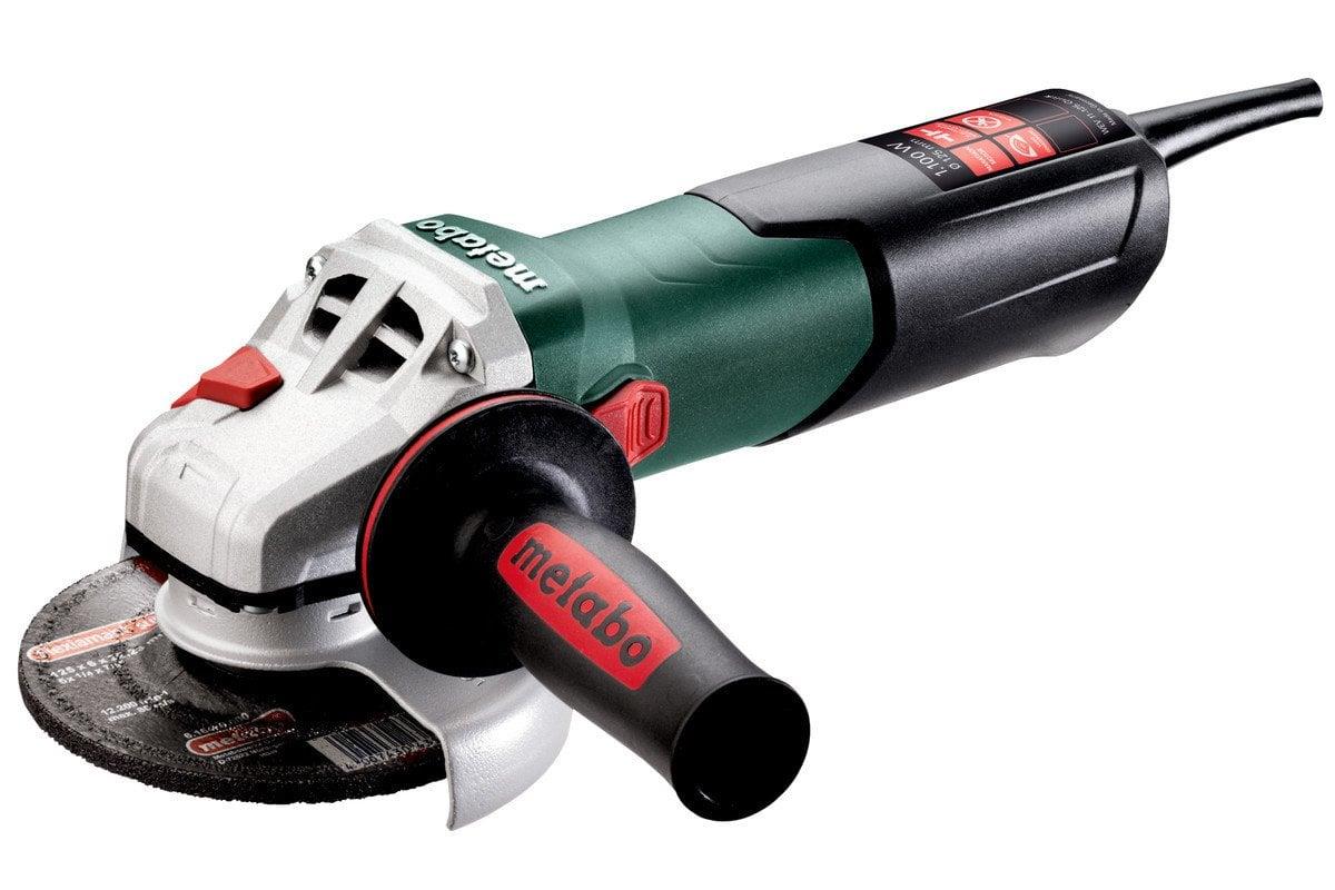 603625000 - METABO AVUÇ TASLAMA 1100W 125MM 2800 10500 D D DEVİR AYARLİ WEV 11-125 QUİCK 