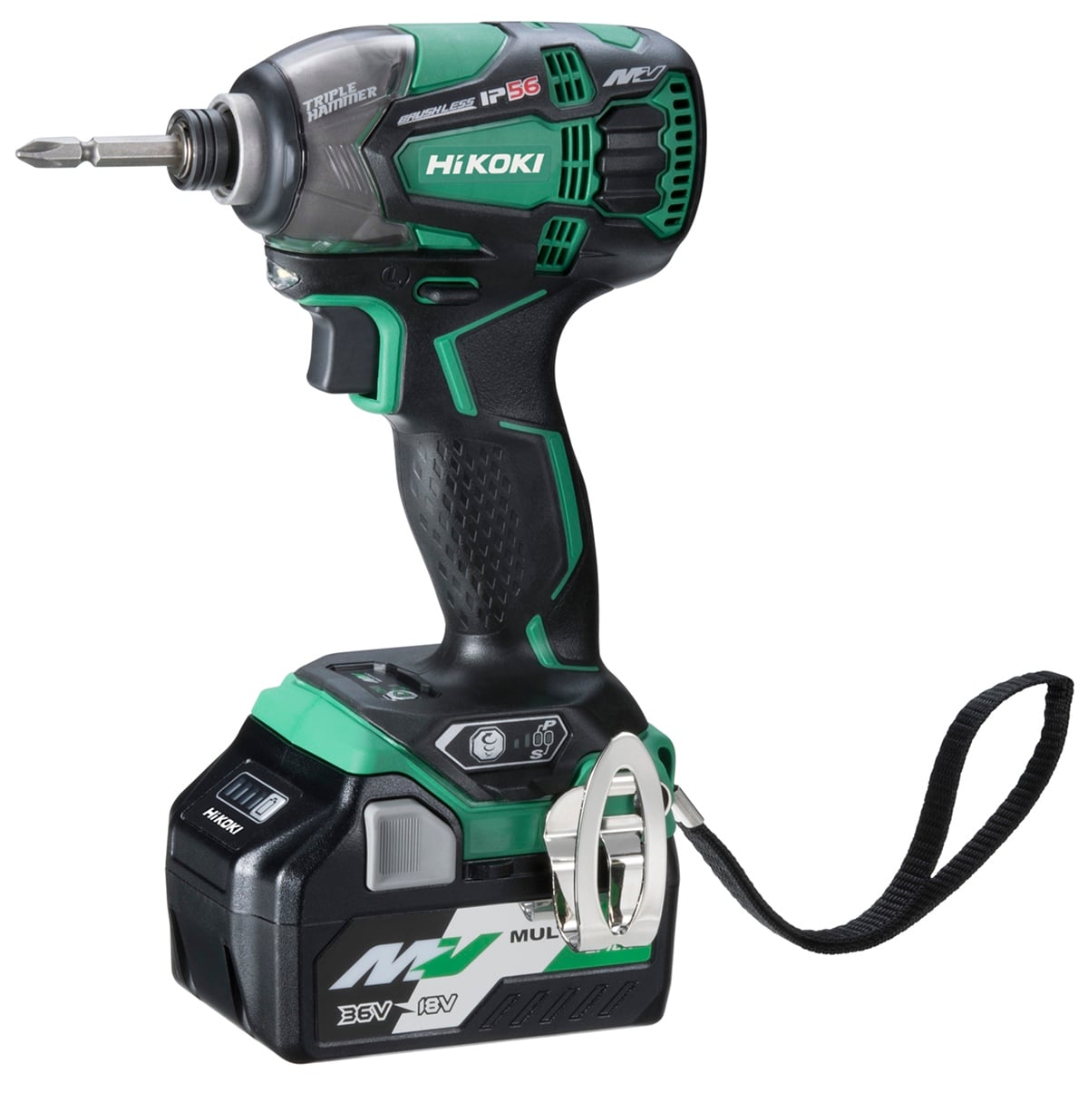 WH36DB MULTI VOLT 36V 2.5 AH 210NM AKÜLÜ DARBELİ VİDALAMA