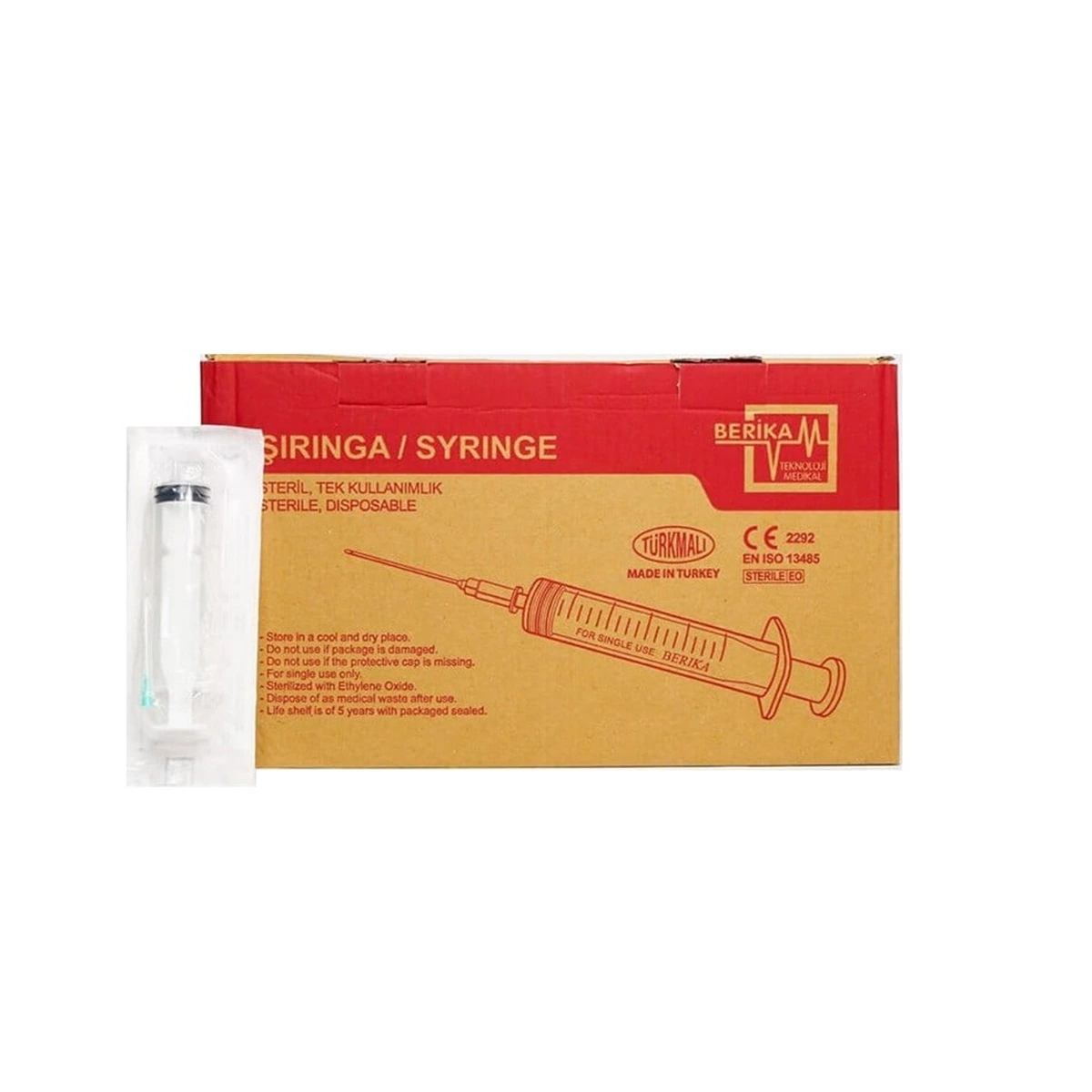 50 cc Steril Enjektör - 1 Adet