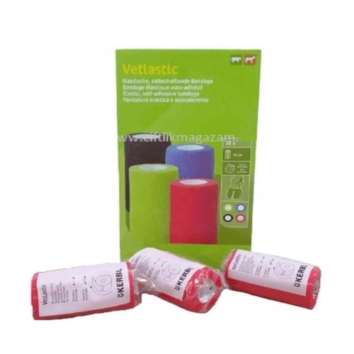 Elastik Yapışkanlı Renkli Bandaj
