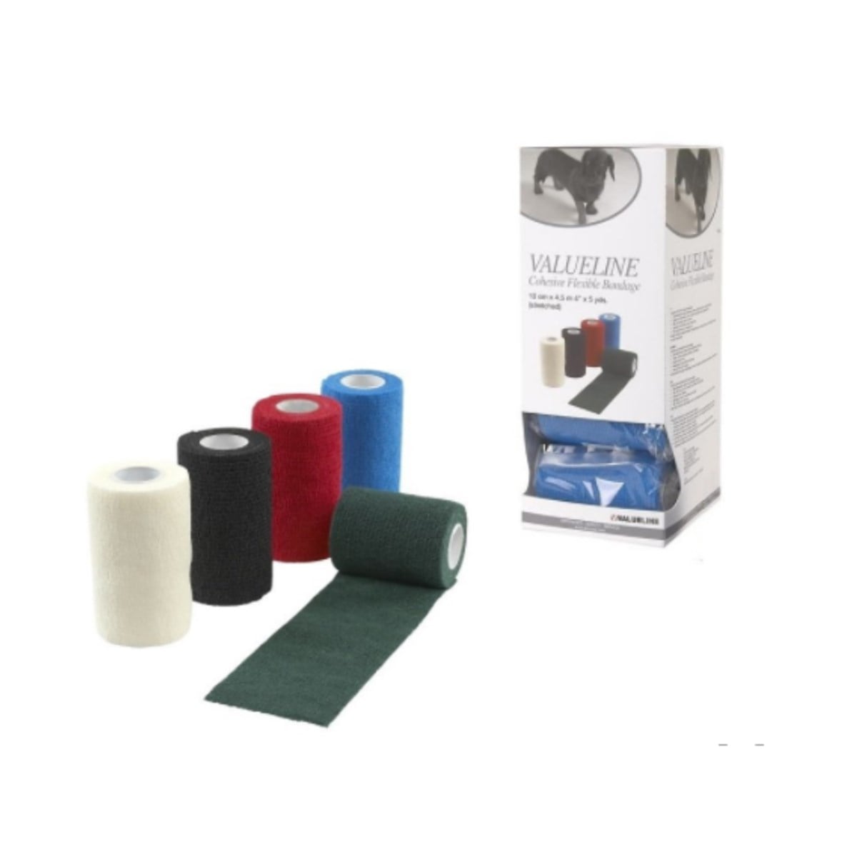 Elastik Yapışkanlı Renkli Bandaj