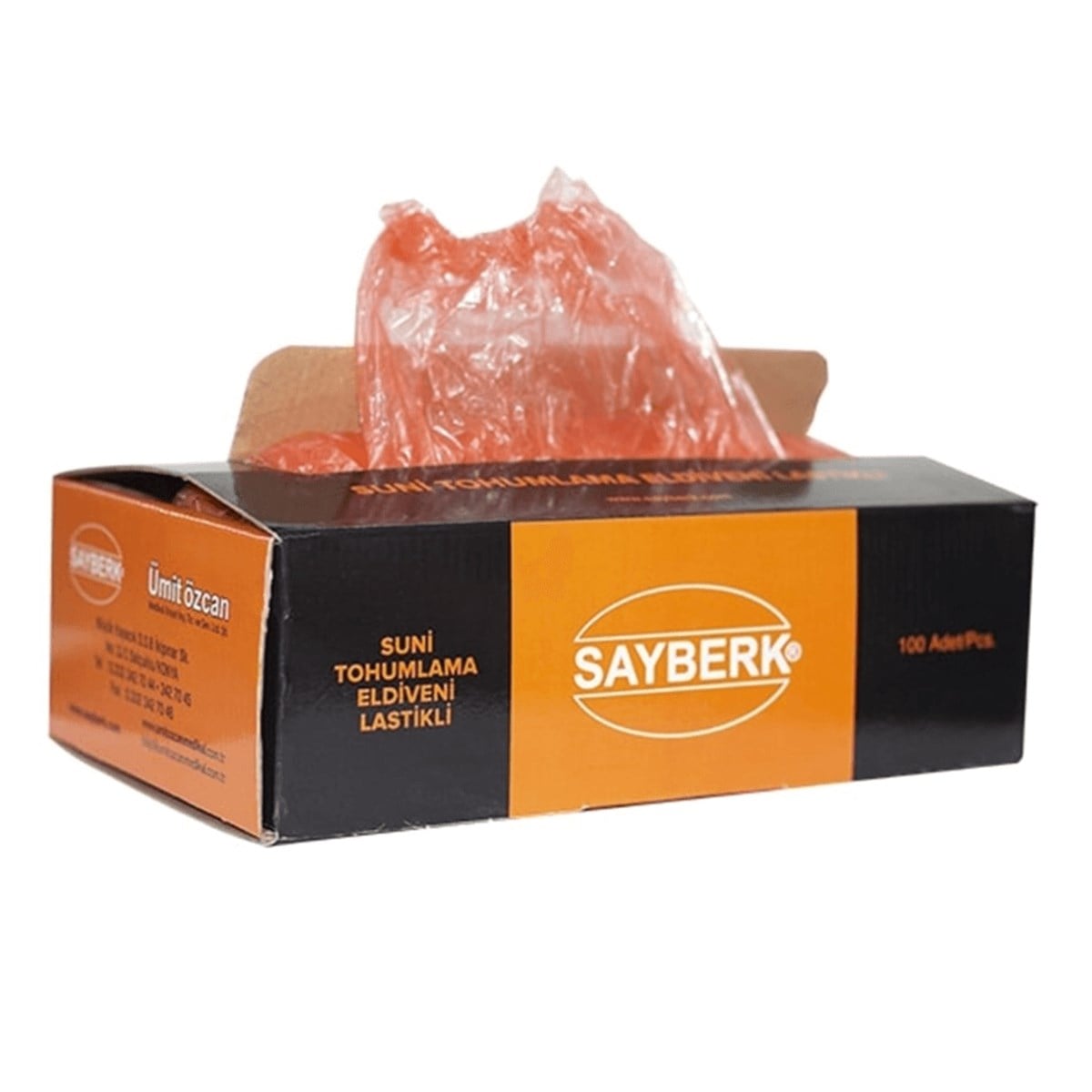 Suni Tohumlama Eldiveni Lastikli 100 lü