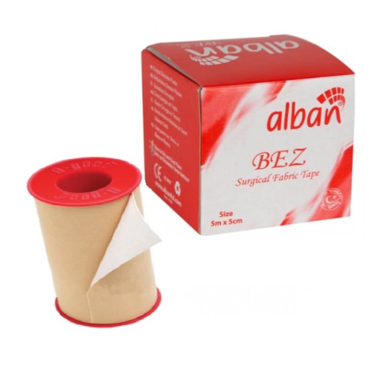 Tıbbi Bez Flaster Bant 5 cm x 10 Mt