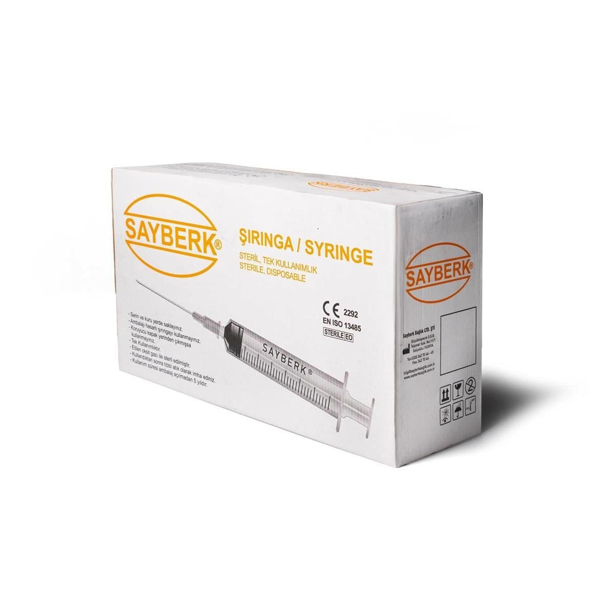 2 cc Tek Kullanımlık Steril Enjektör