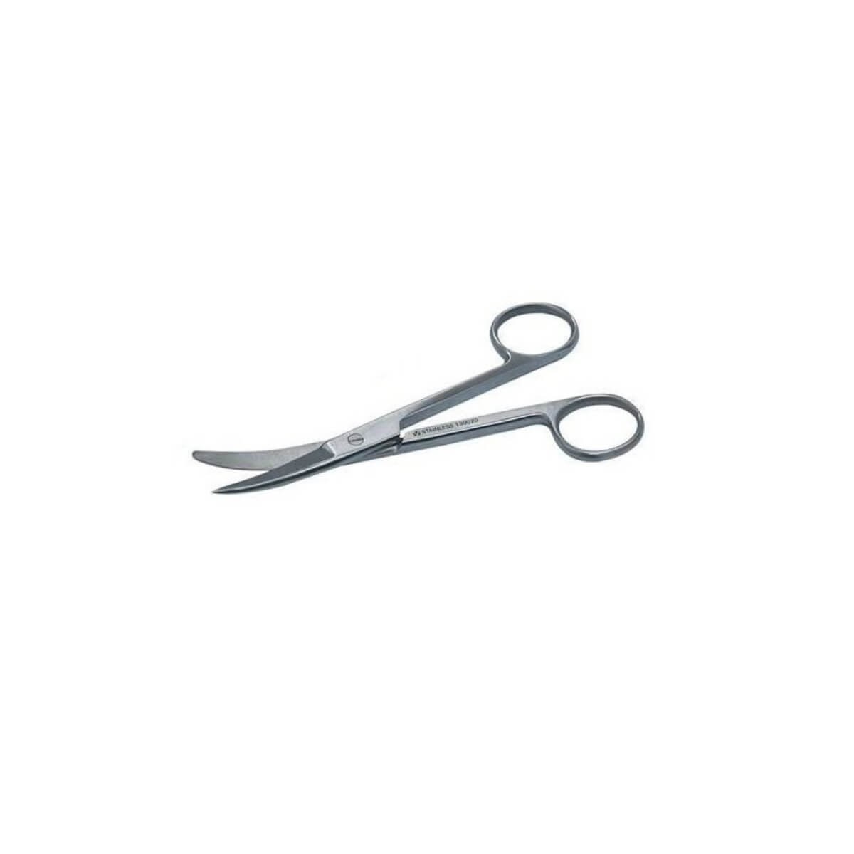 Cerrahi Makas Eğri Künt/Sivri 14 cm