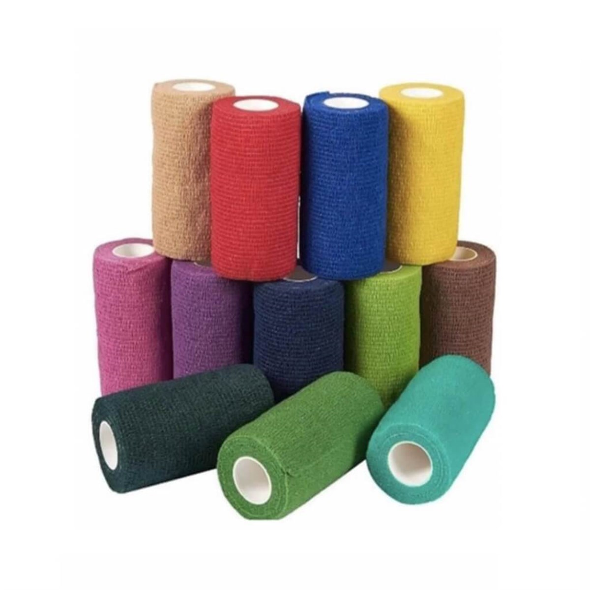 Elastik Yapışkanlı Renkli Bandaj