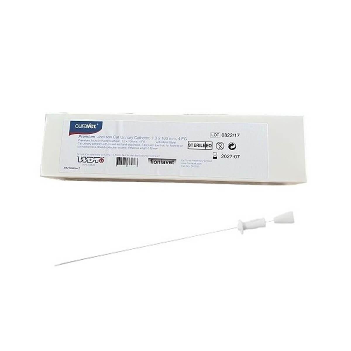 Kedi İdrar Sondası 1.3 x 160 mm. Mandrenli