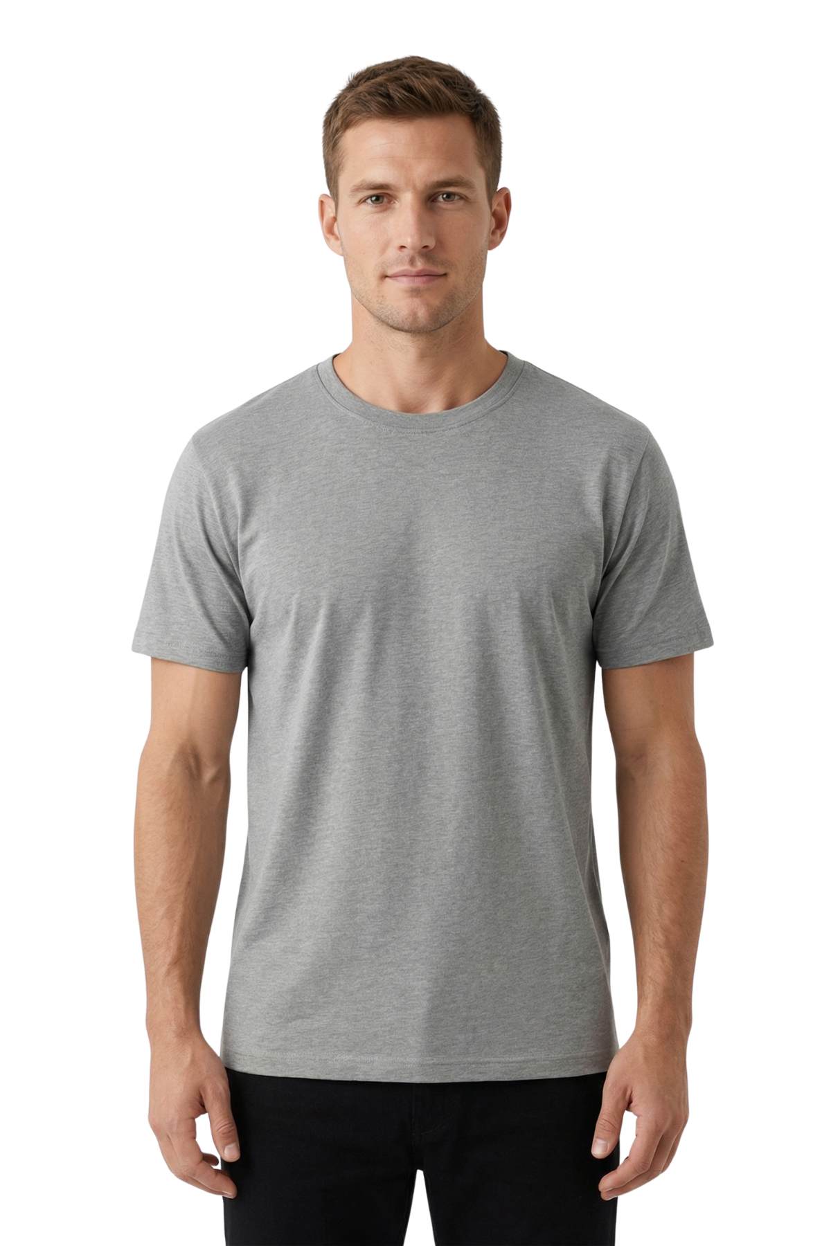 Premium Basic Erkek Tişört - %100 Pamuklu ve Standart Kalıp