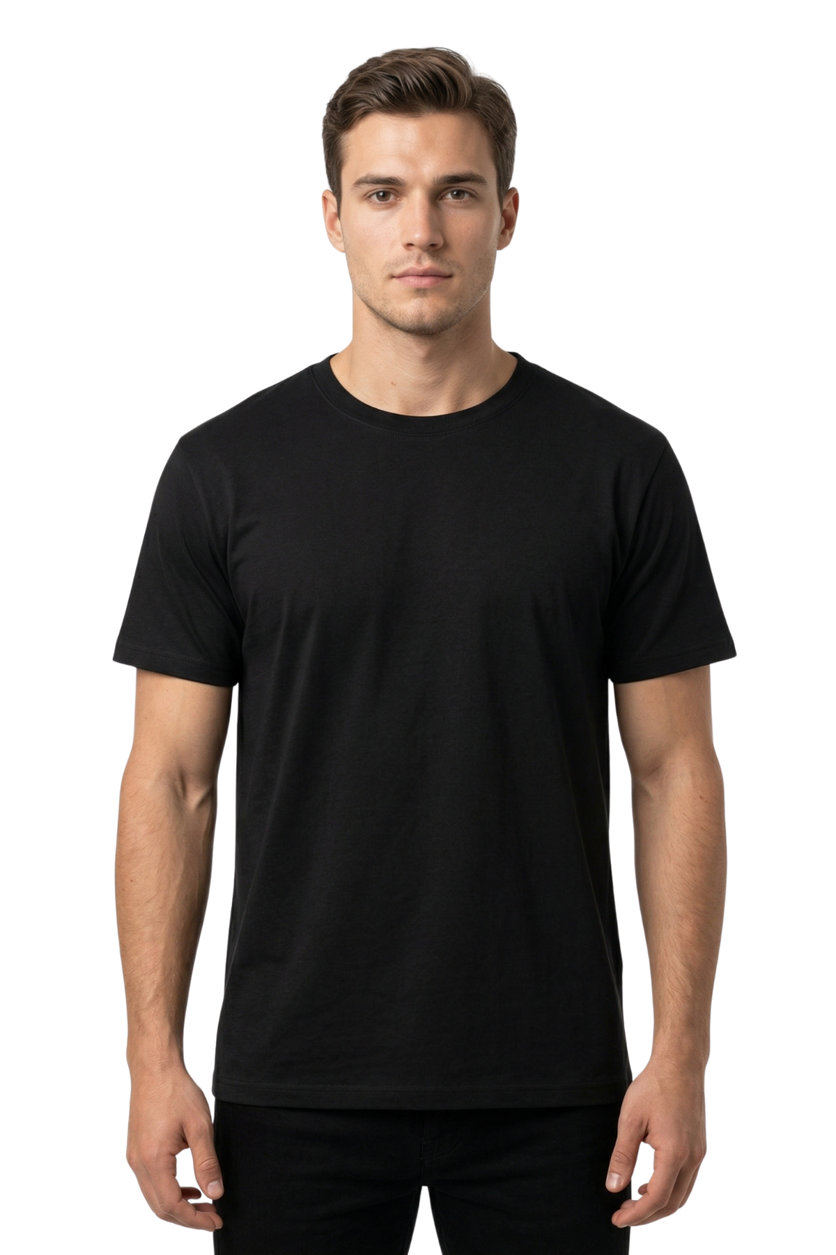 Premium Basic Erkek Tişört - %100 Pamuklu ve Standart Kalıp