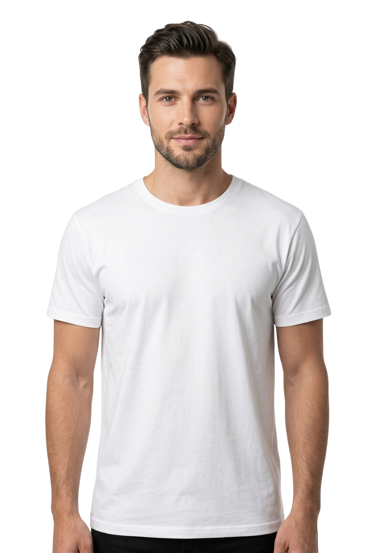 Premium Basic Erkek Tişört - %100 Pamuklu ve Standart Kalıp