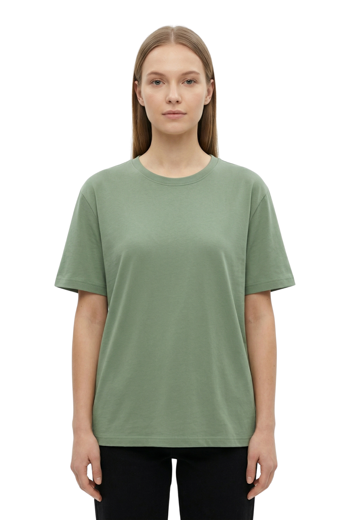 Premium Basic Kadın Tişört - %100 Pamuklu ve Standart Kalıp