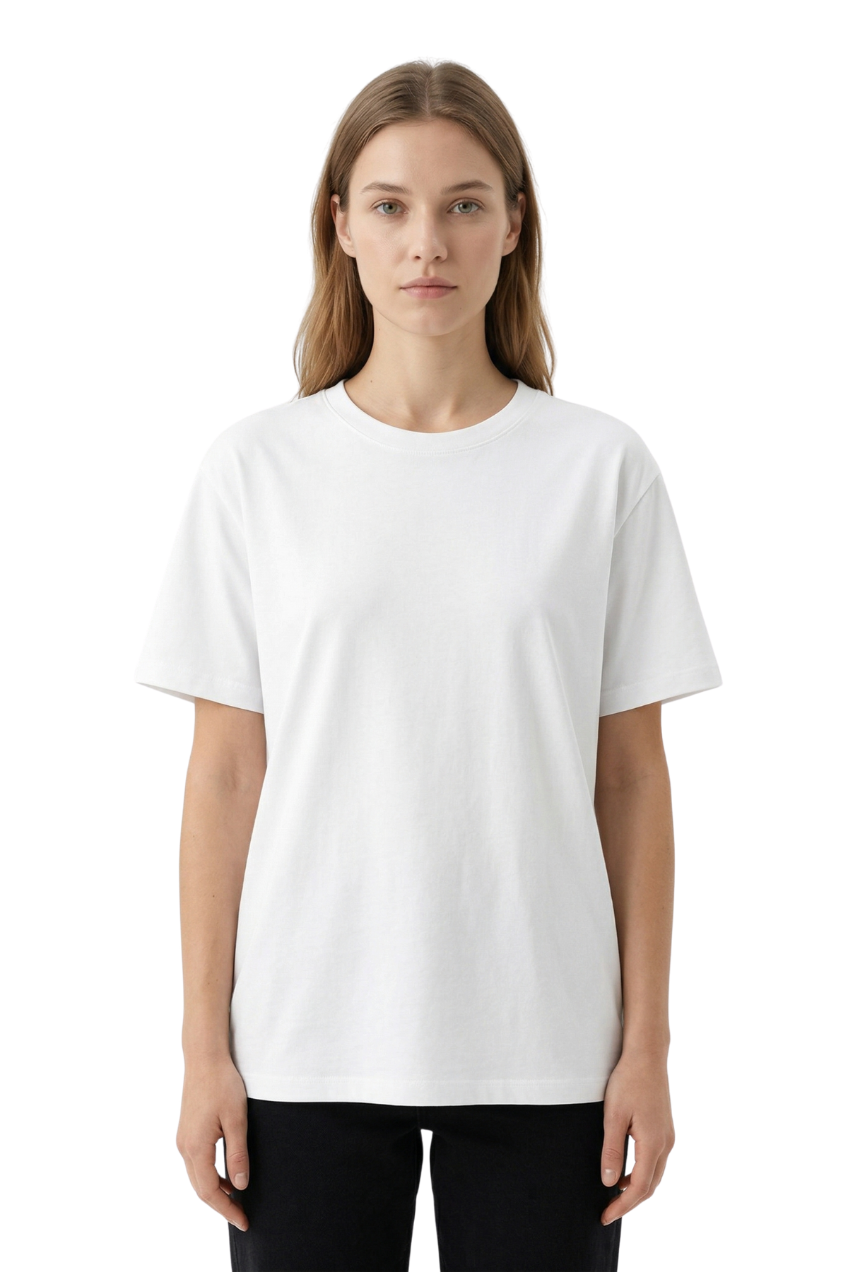 Premium Basic Kadın Tişört - %100 Pamuklu ve Standart Kalıp