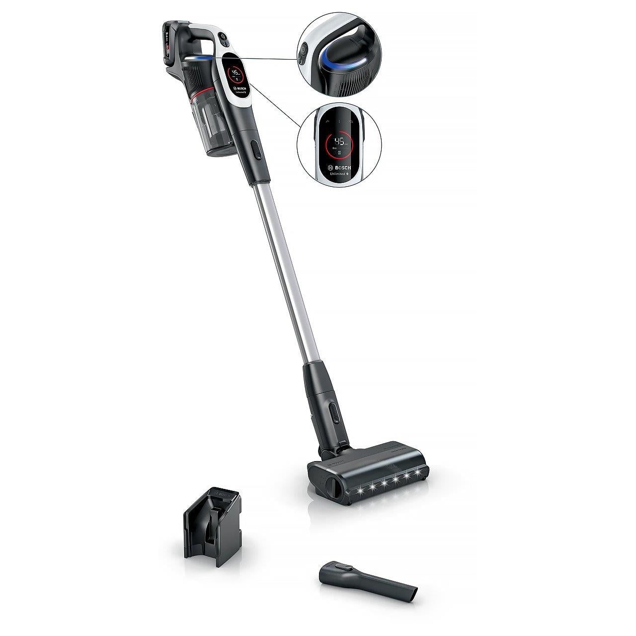 Bosch BCS931WBA Unlimited 9 Şarjlı Dikey Süpürge