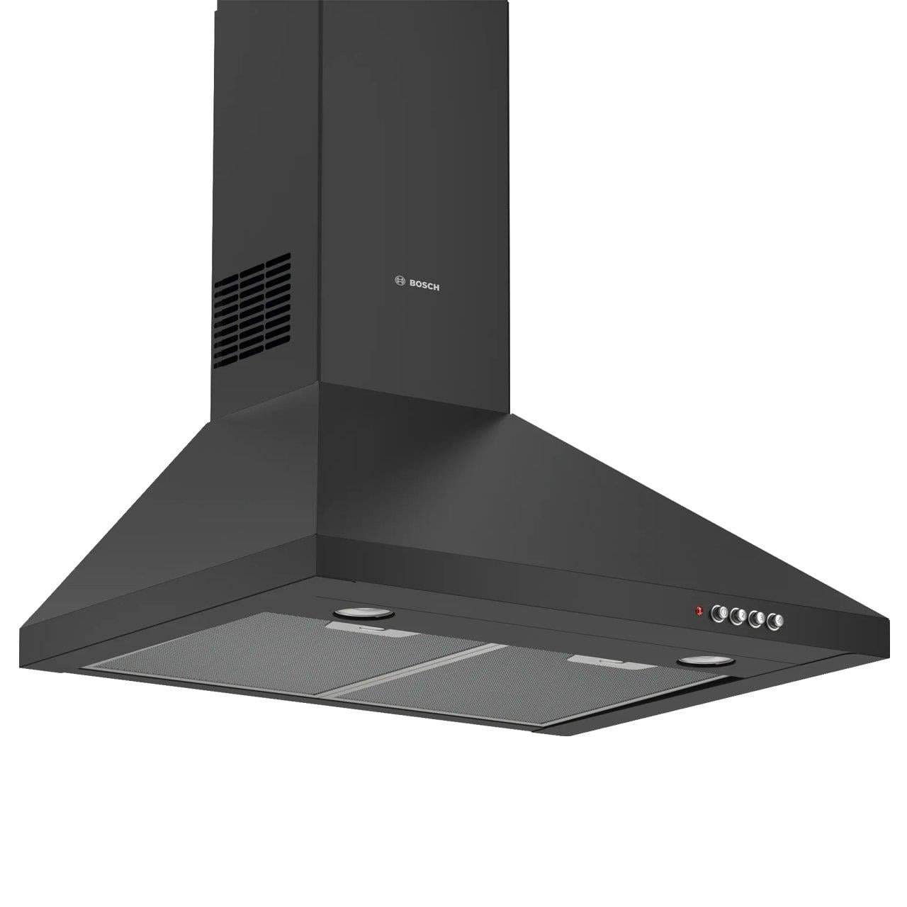 Bosch DWP64CC60T Serie 2 D Enerji Sınıfı Siyah Duvar Tipi Davlumbaz